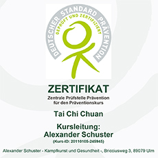 Zertifikat Zentrale Prüfstelle Prävention